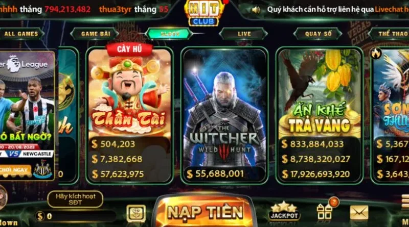 Kinh nghiệm chơi nổ hũ the Witcher Hitclub hiệu quả từ cao thủ