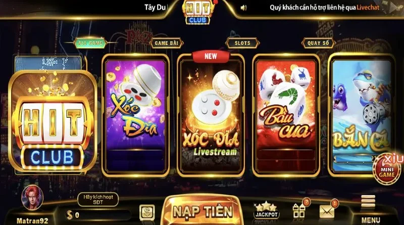 Bật mí những game cược tại Hitclub tân thủ nên tham gia