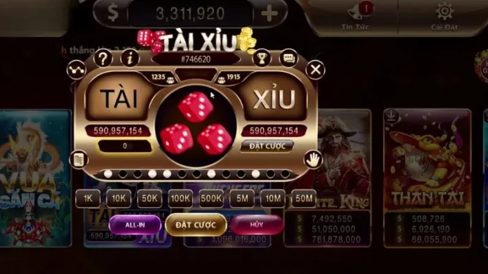 Game Tài Xỉu Hit club thú vị