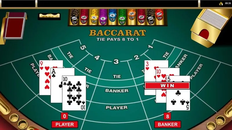Hiểu rõ quy luật chơi game Baccarat Hit club