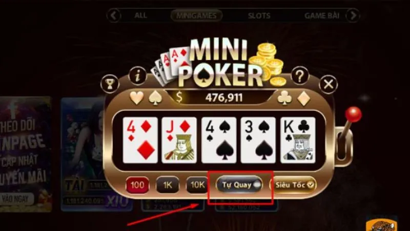 Giới thiệu chung về Mini Poker tại link vào Hitclub